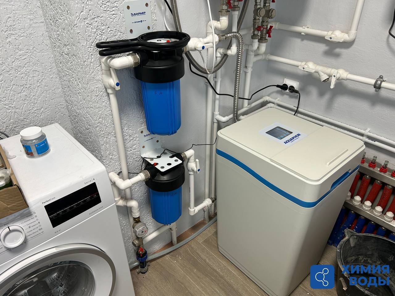Кабинетный умягчитель ЖК Мармылево